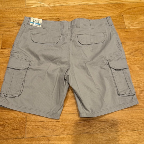 True Nation Other - True Nation Men Gray Cargo Shorts Relaxed Fit waist 44
